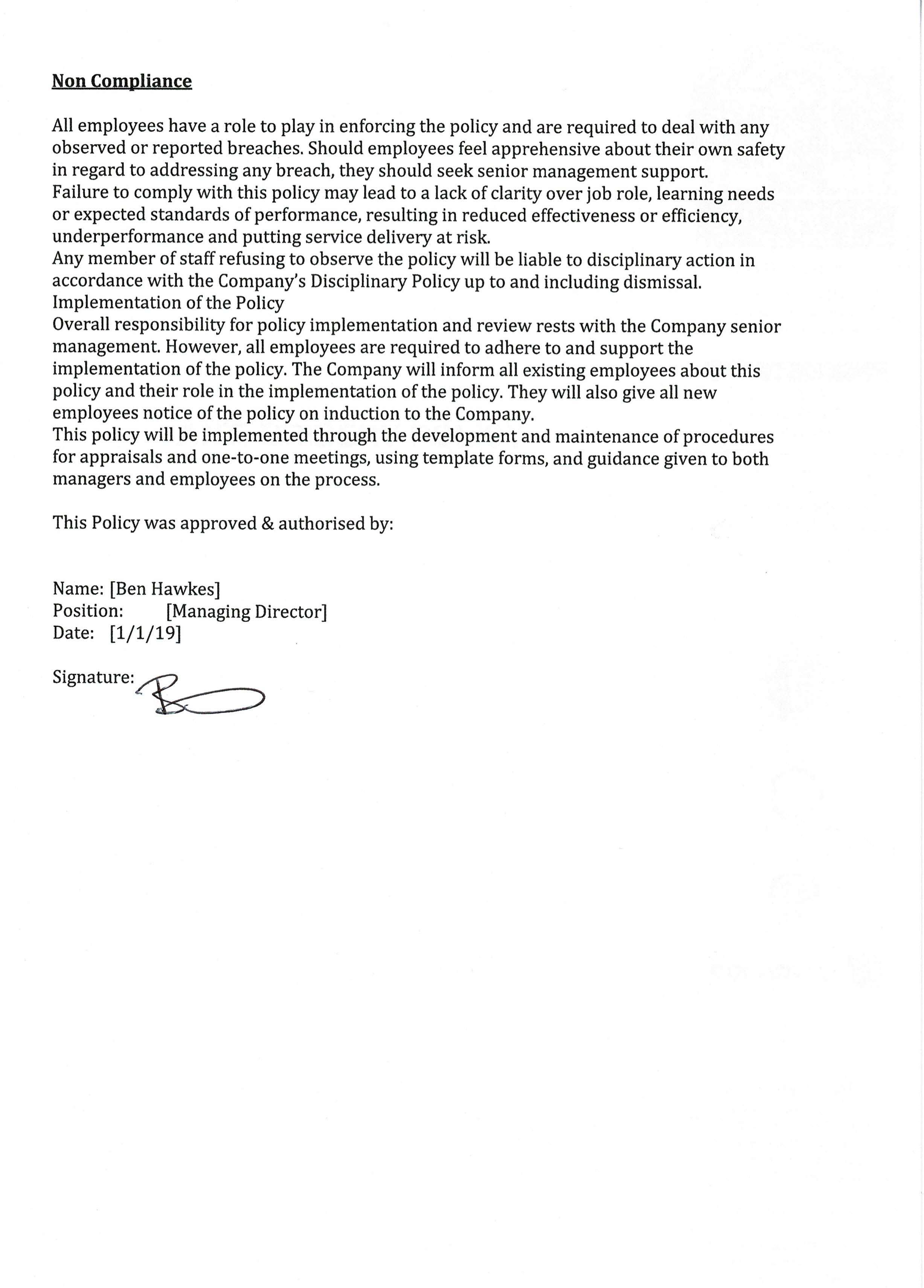 Anti-Bribery Policy page 4