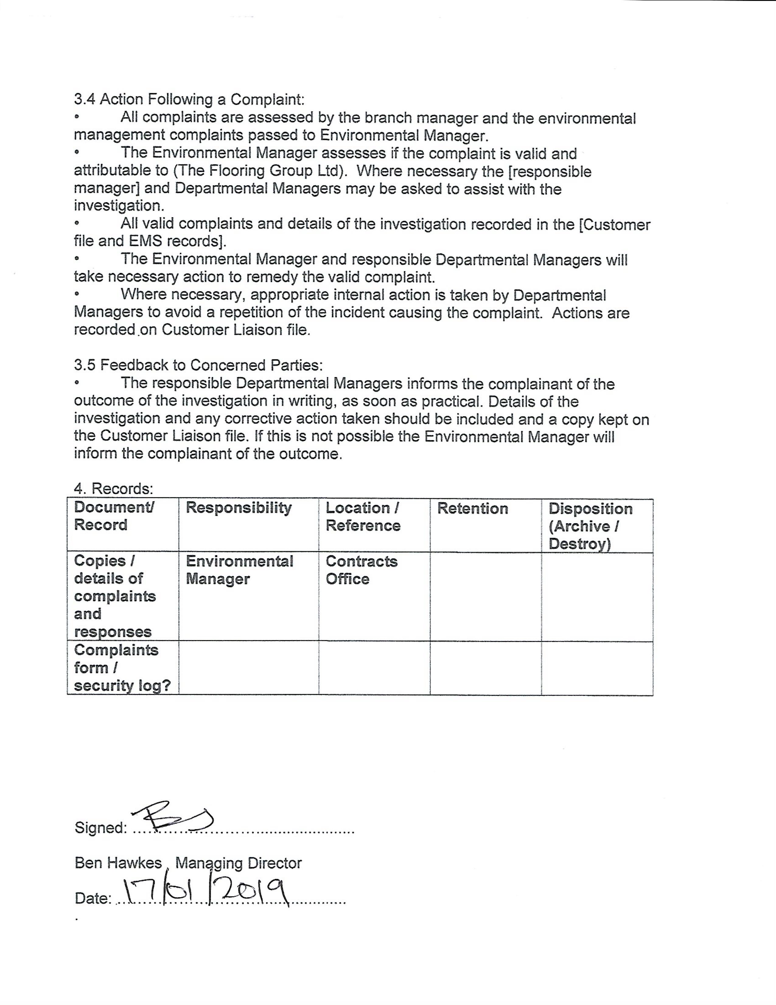 complaints policy page 02