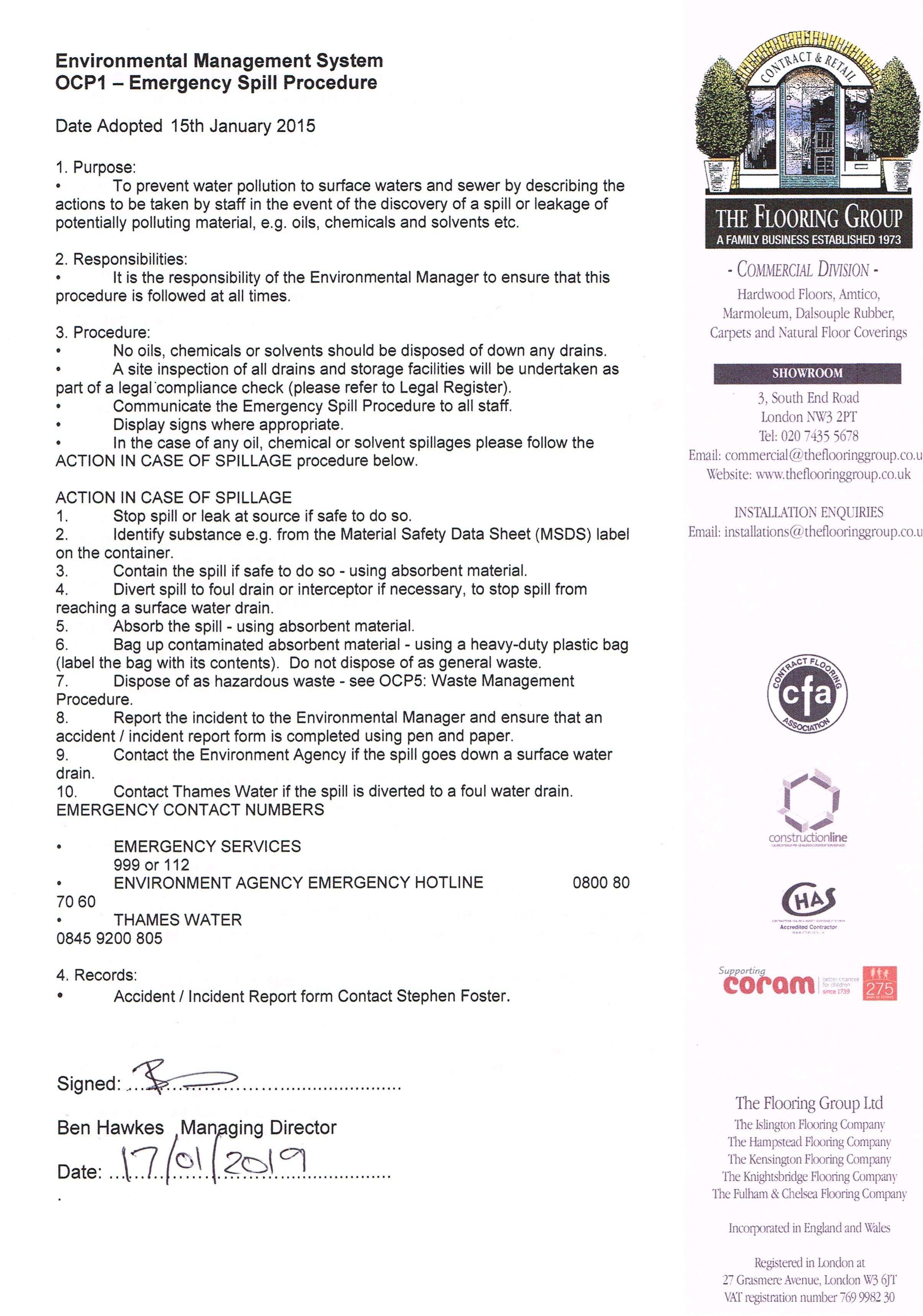 spill policy page 01