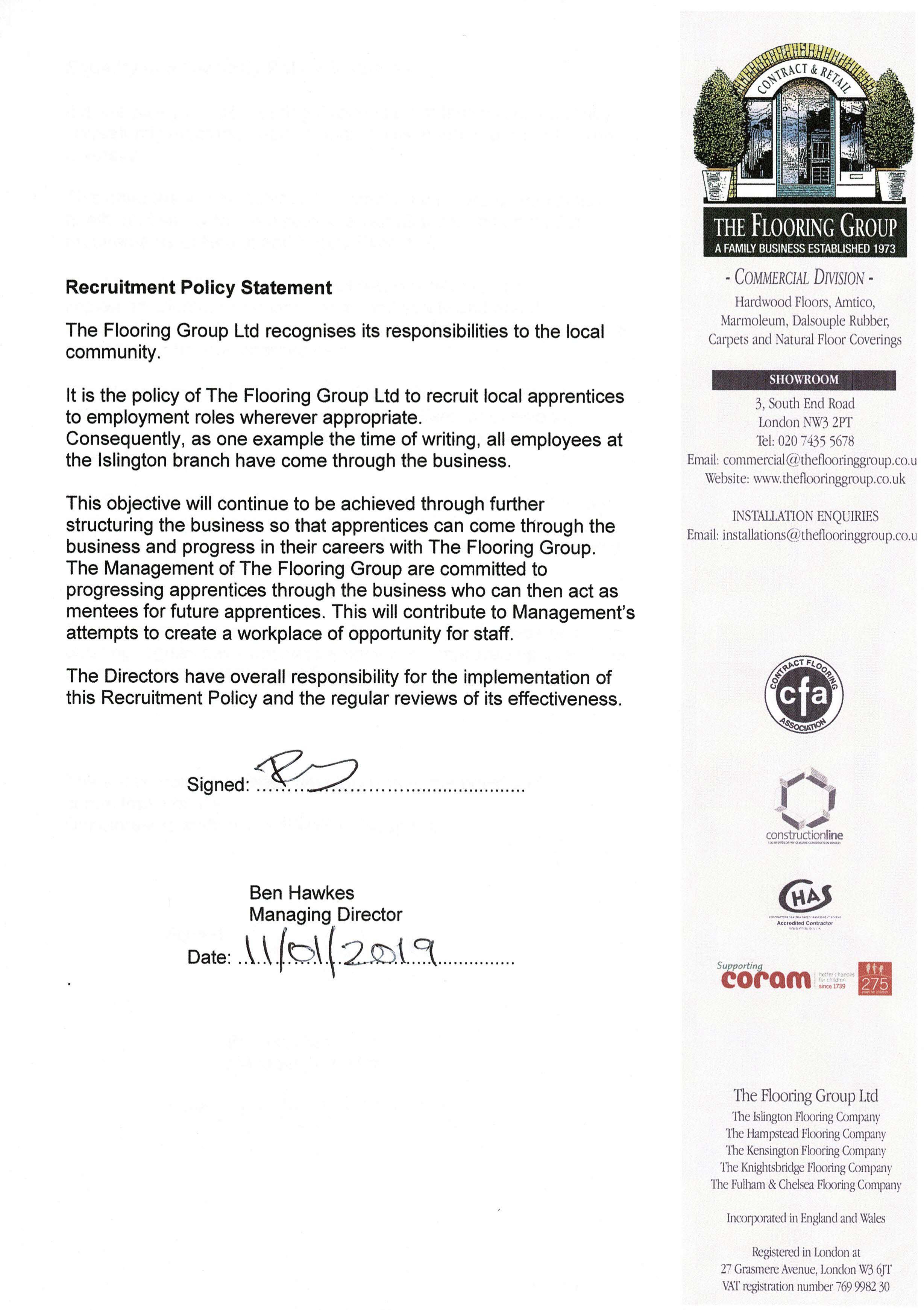 recruitment policy page 01