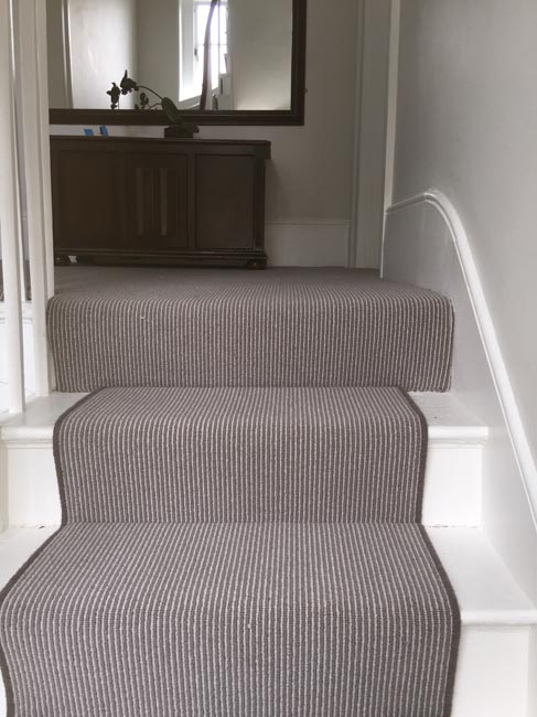 portfolio carpets grey stair carpet installed 07