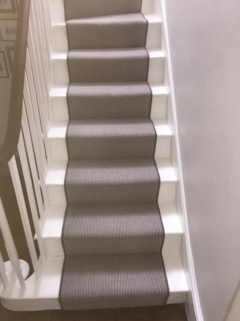 portfolio carpets grey stair carpet installed 09