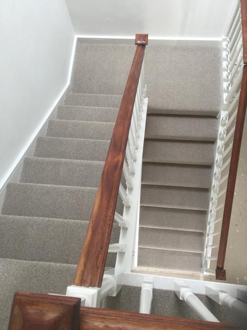 portfolio carpets grey stairs west london 03