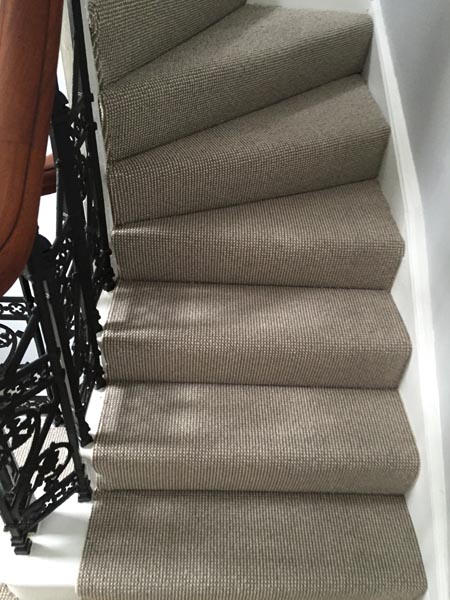 portfolio carpets striped stairs carpet greyish 02