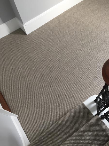 portfolio carpets striped stairs carpet greyish 09