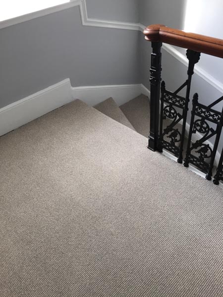 portfolio carpets striped stairs carpet greyish 11