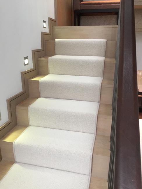 portfolio carpets white beige stair runner 300616 15