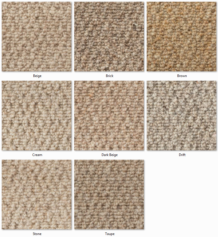 Clarendon Carpets - Wool Mix Naturals - Eton Range