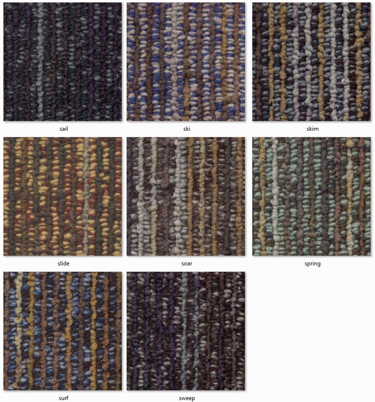 Dyne Carpet Tiles - Series 8 Ranges
