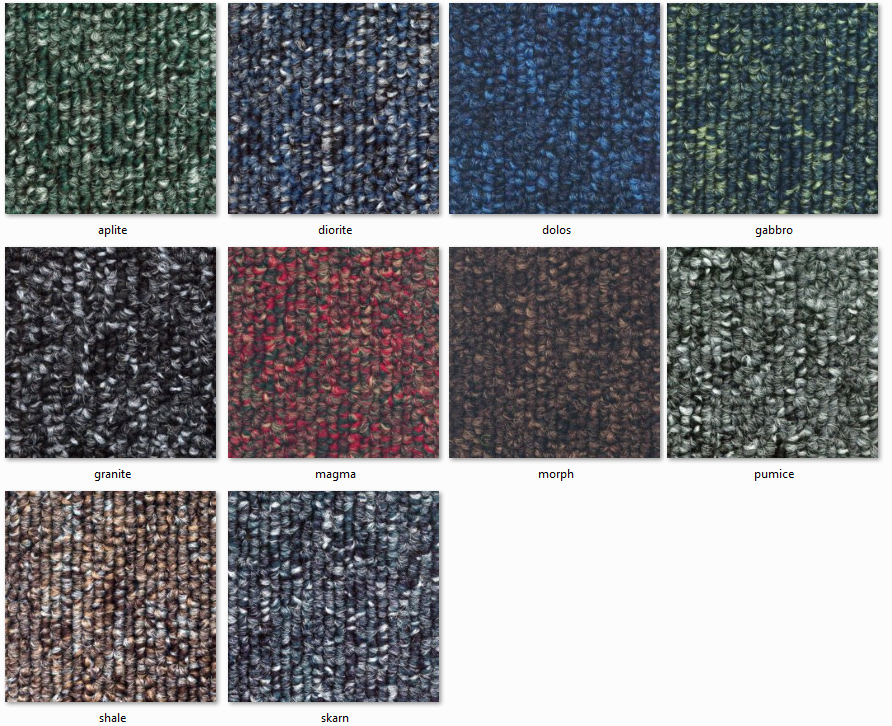 Dyne Carpet Tiles - Tectonic Ranges