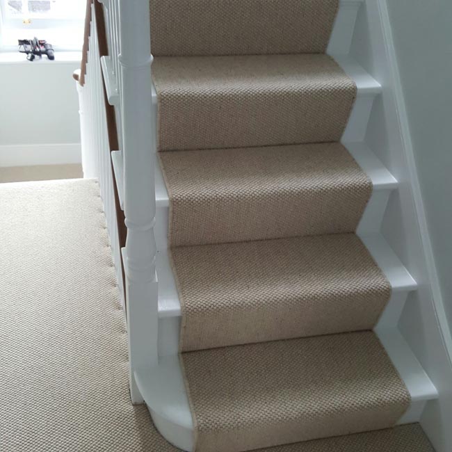 portfolio carpets brown wool stair runner 01