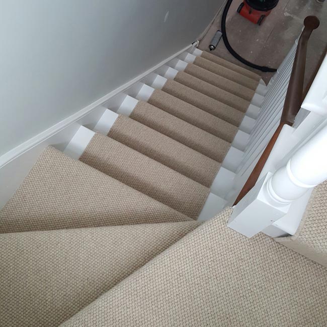 portfolio carpets brown wool stair runner 08