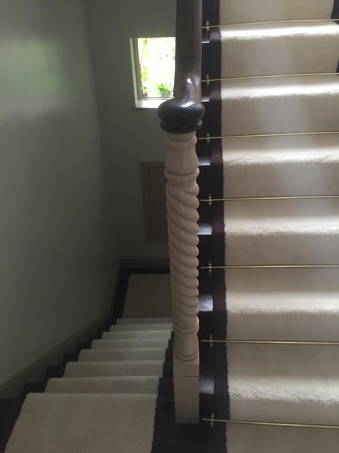 portfolio carpets white stairs black broder runner 07