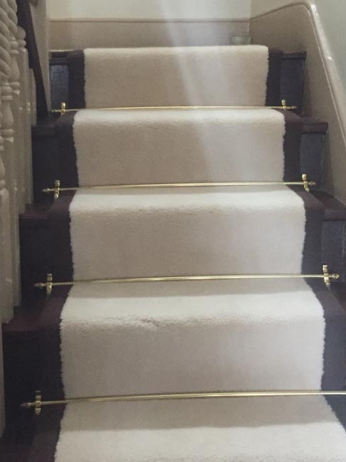 portfolio carpets white stairs black broder runner 23