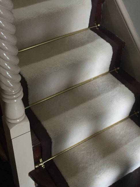 portfolio carpets white stairs black broder runner 24