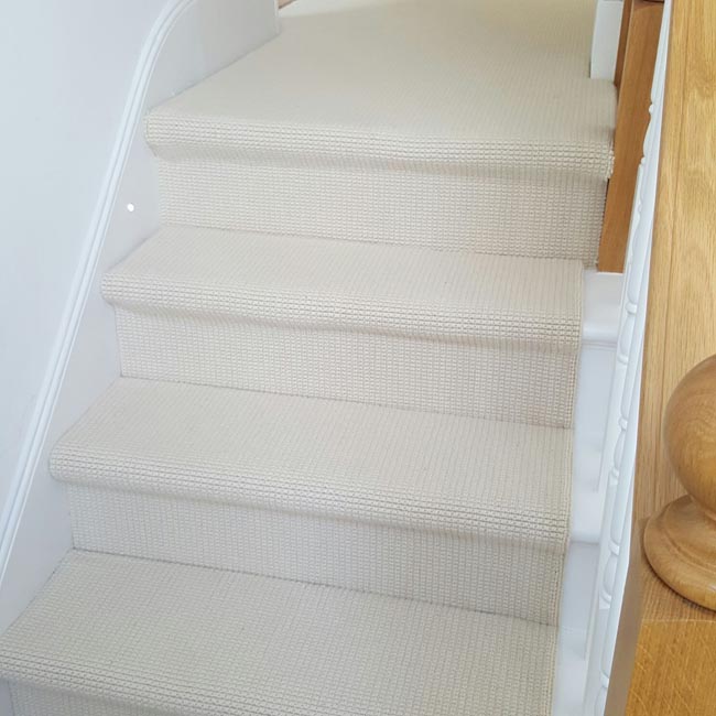 portfolio carpets white stairs silver stairrods 03