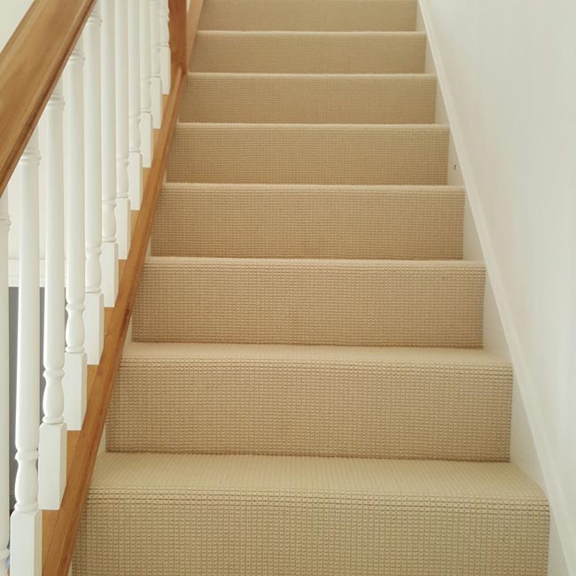 portfolio carpets white stairs silver stairrods 08
