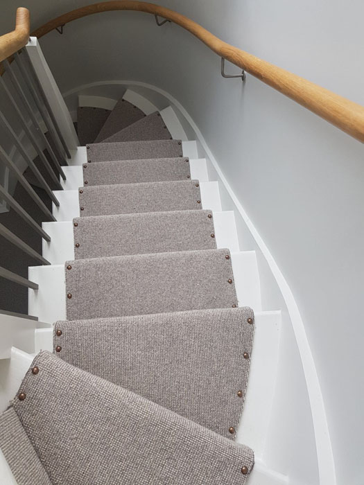 portfolio grey stair carpet as a runner 02