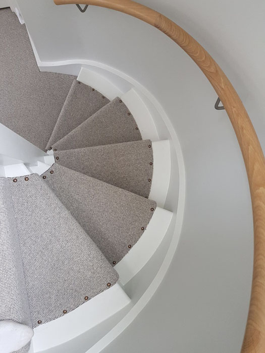 portfolio grey stair carpet as a runner 06