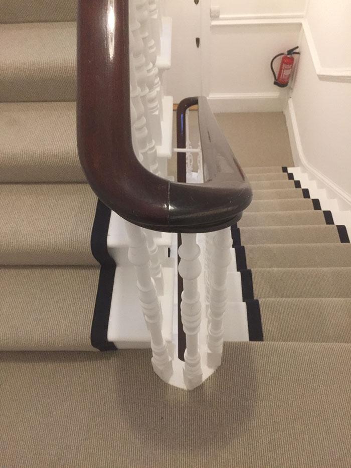 PORTFOLIO - LIGHTER CARPET ON STAIRS WITH BLACK BINDING (12)