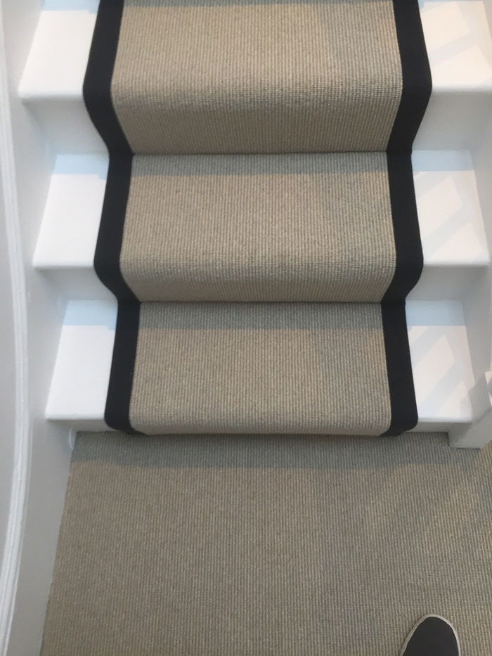 PORTFOLIO - LIGHTER CARPET ON STAIRS WITH BLACK BINDING (5)
