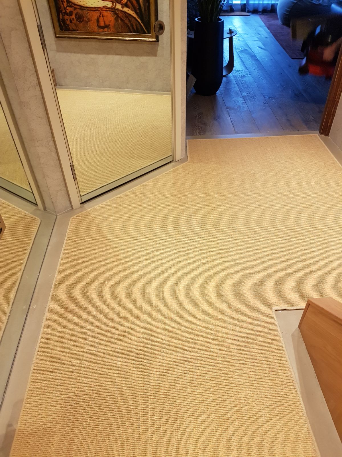 portfolio carpets YELLOW SISAL CARPET TO ROOMS (2)