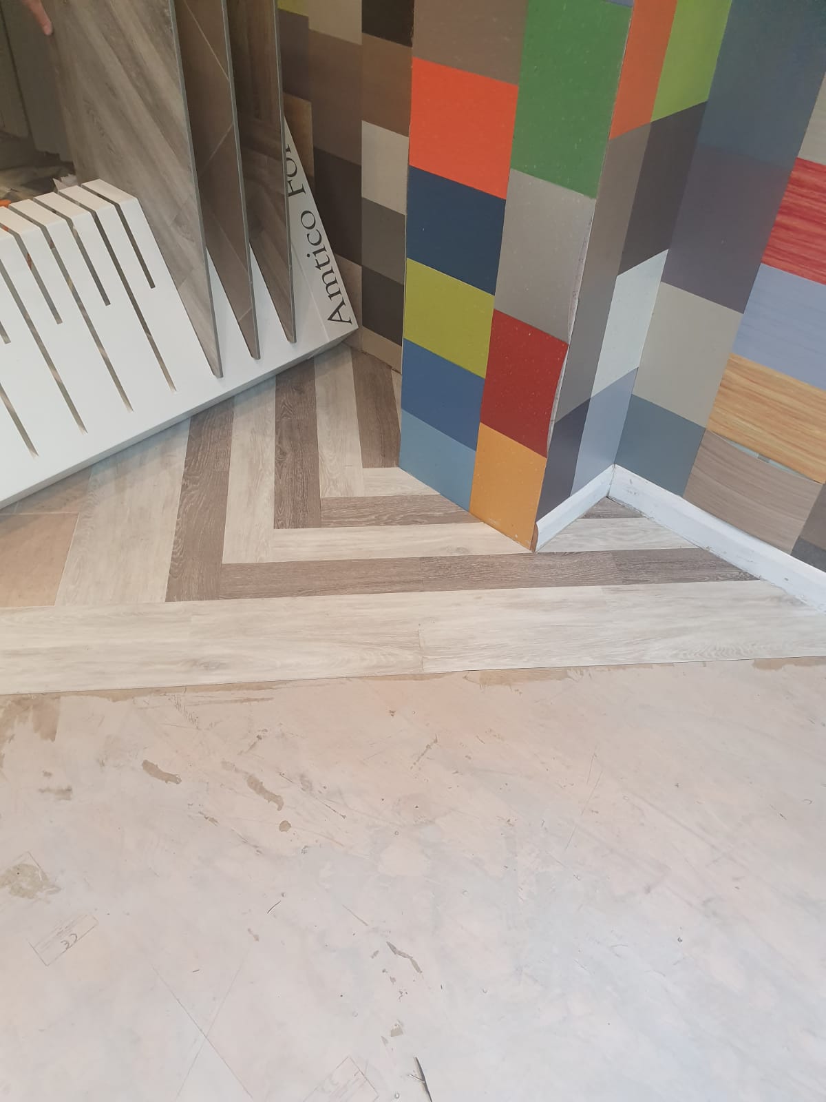 portfolio smooth floors New Amtico Vinyl Flooring in our Hampstead Showroom (3)