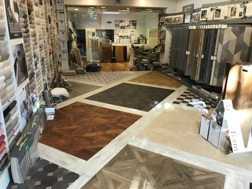 portfolio smooth floors New Amtico Vinyl Flooring in our Hampstead Showroom (6)