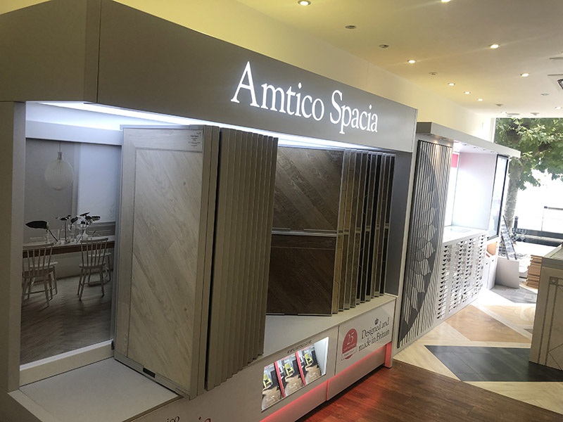New Amtico Spacia stand at our Fulham & Chelsea Flooring showroom (2)
