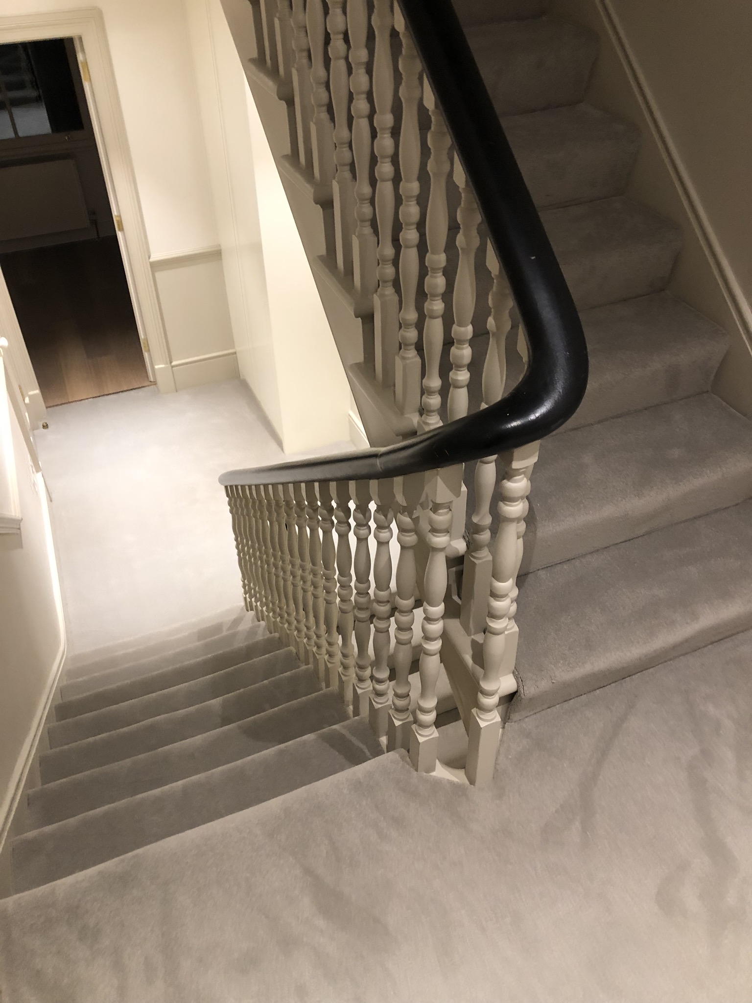 Clarendon Carpets Connoisseur Velvet Cromarty carpet installed 11