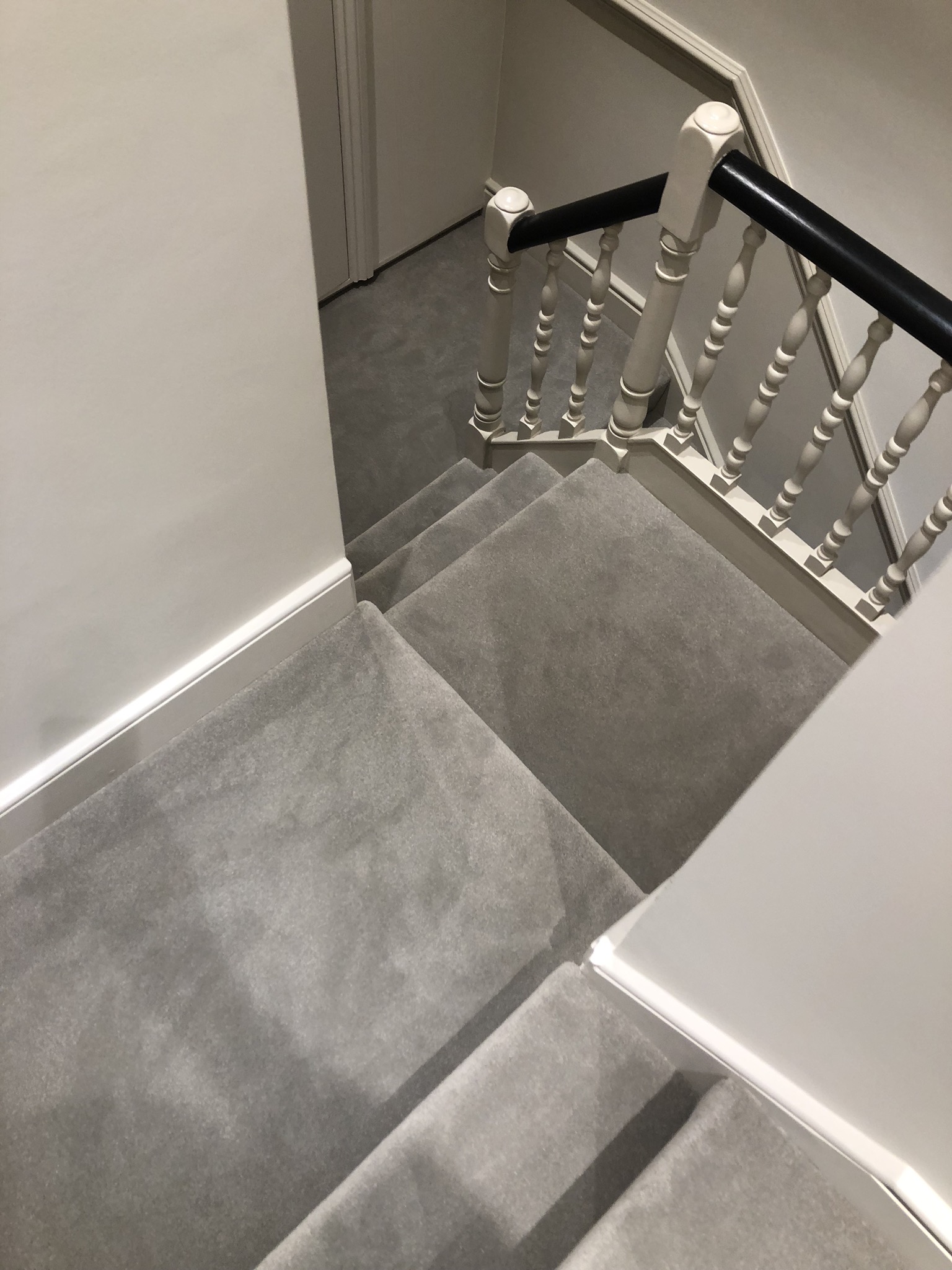 Clarendon Carpets Connoisseur Velvet Cromarty carpet installed 2