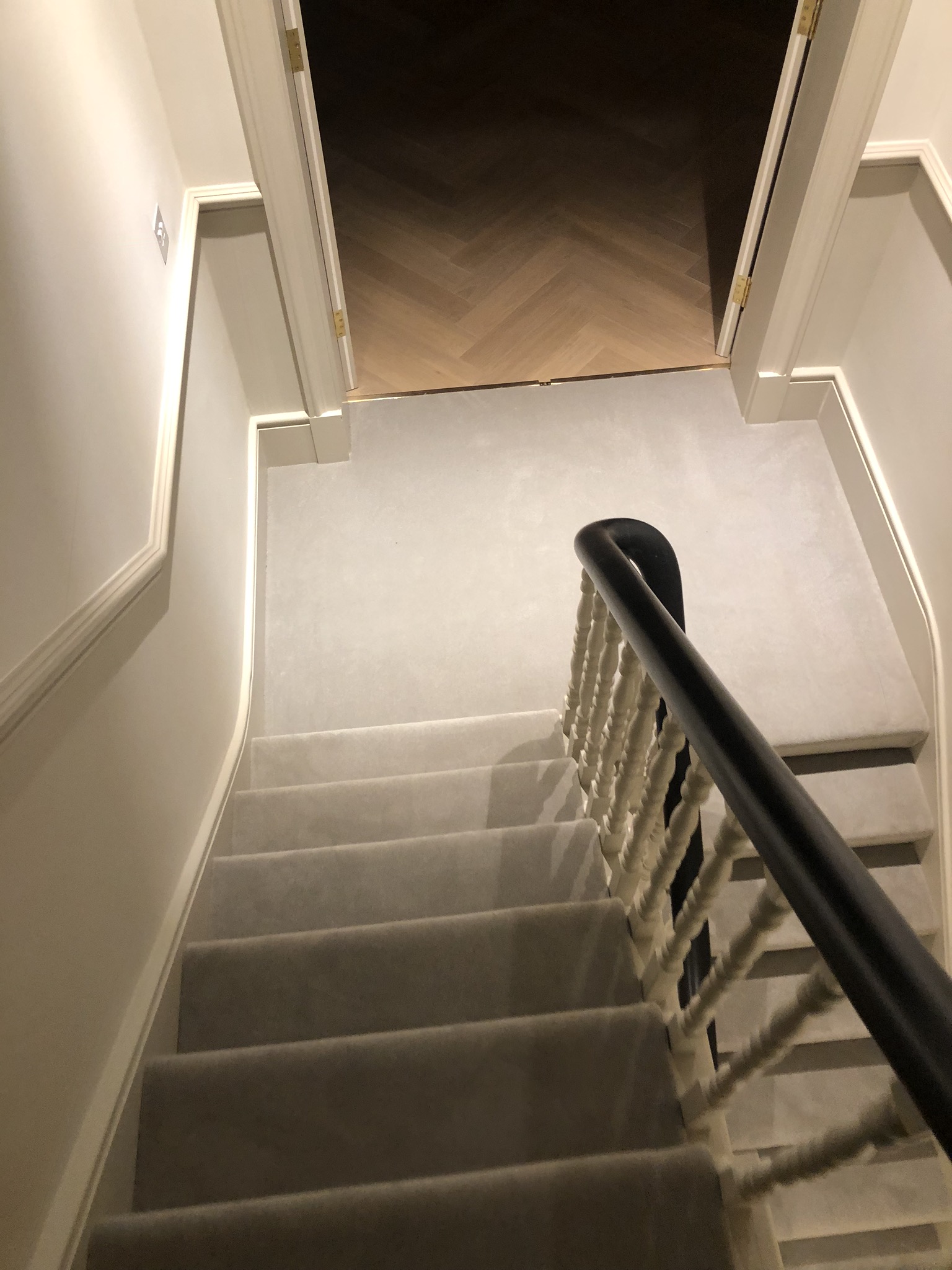 Clarendon Carpets Connoisseur Velvet Cromarty carpet installed 5
