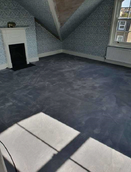 Dark carpet installed to premises in Barnes 1