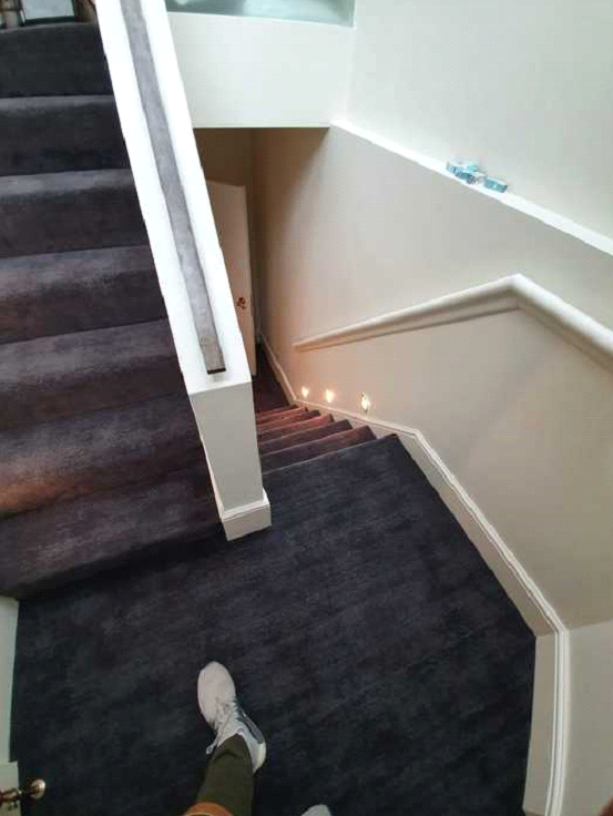Dark carpet installed to premises in Barnes 5