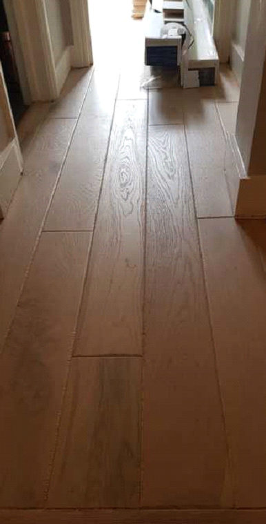 Staki Wood Flooring in Chestnut Colour in Wimbledon 1