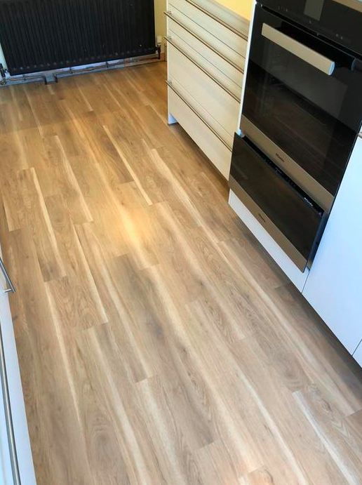 Amtico Spacia Canopy Oak Luxury Vinyl Tile Flooring Installed in Wandsworth 1