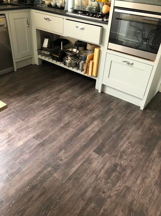 Amtico Spacia Canopy Oak Luxury Vinyl Tile Flooring Installed in Wandsworth 2
