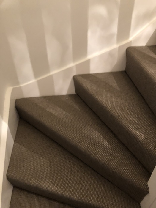 Dark Carpet on Stairs Installed in Putney 4