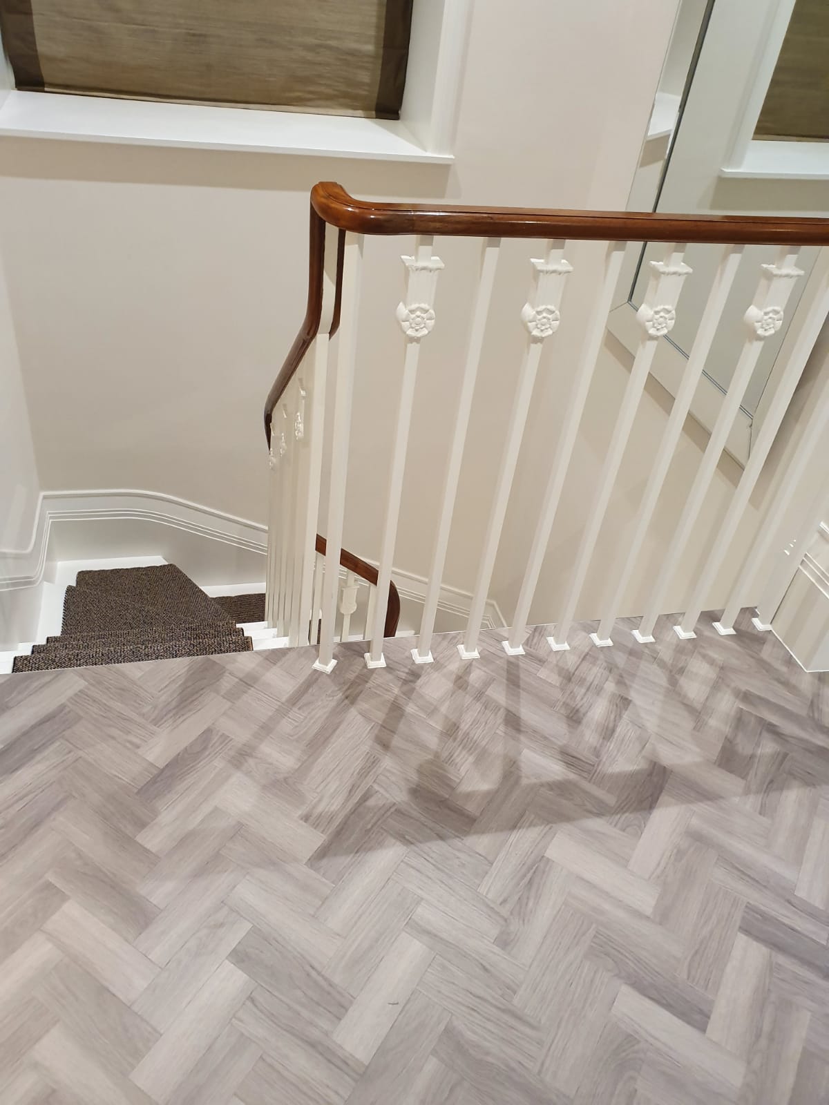 Amtico Spacia Nordic Oak in Herringbone Design to Premises 6
