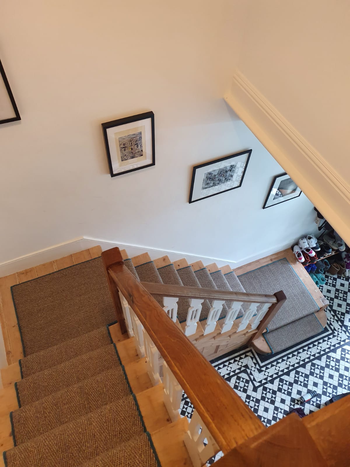 Brown Sisal Herringbone Carpet 2