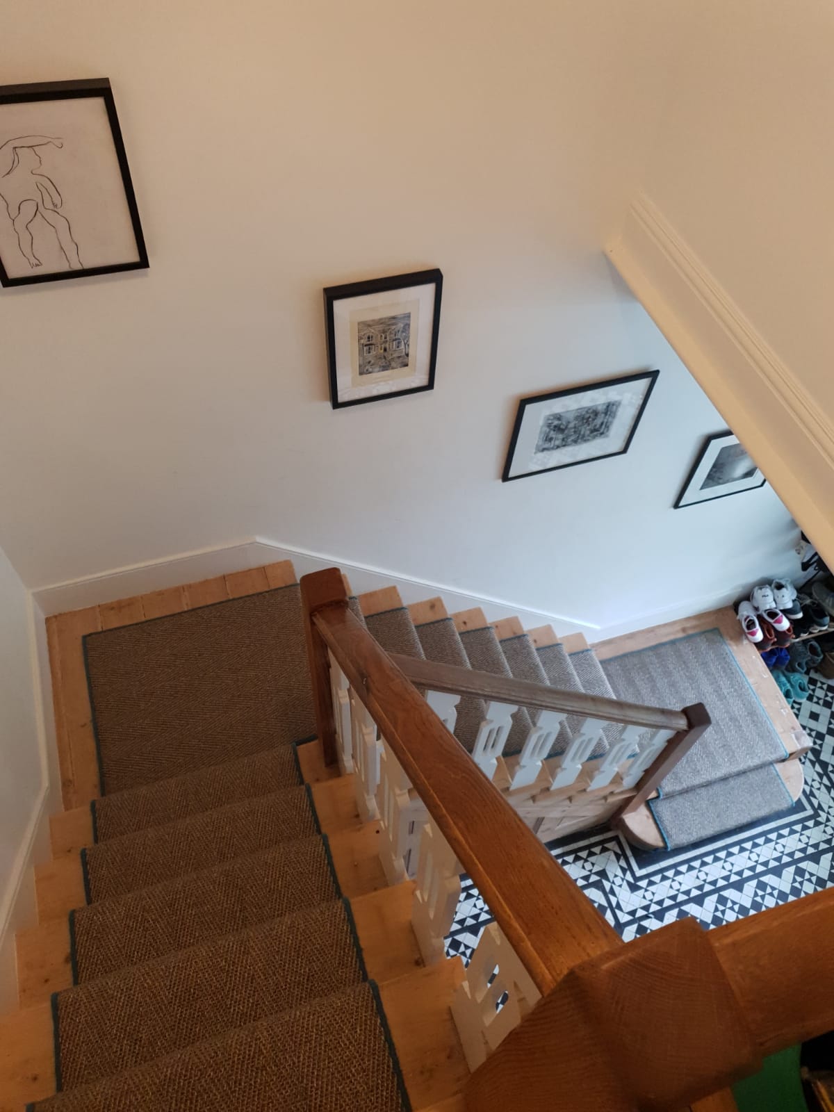 Brown Sisal Herringbone Carpet 5