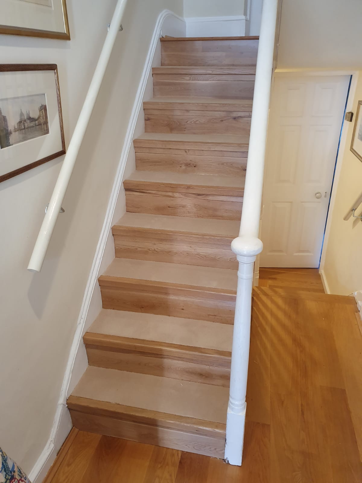 Carpet to Treads on Stairs 2