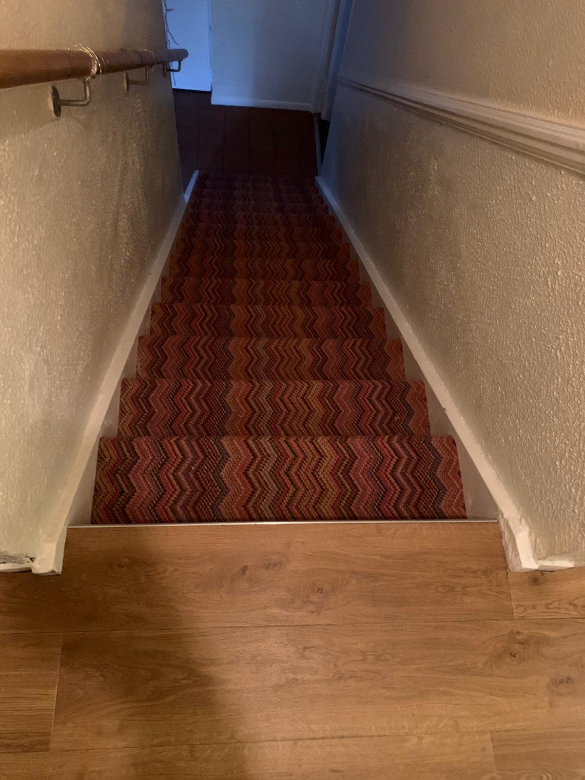 Crucial Trading Fabulous Carpet to Treads on Stairs 4