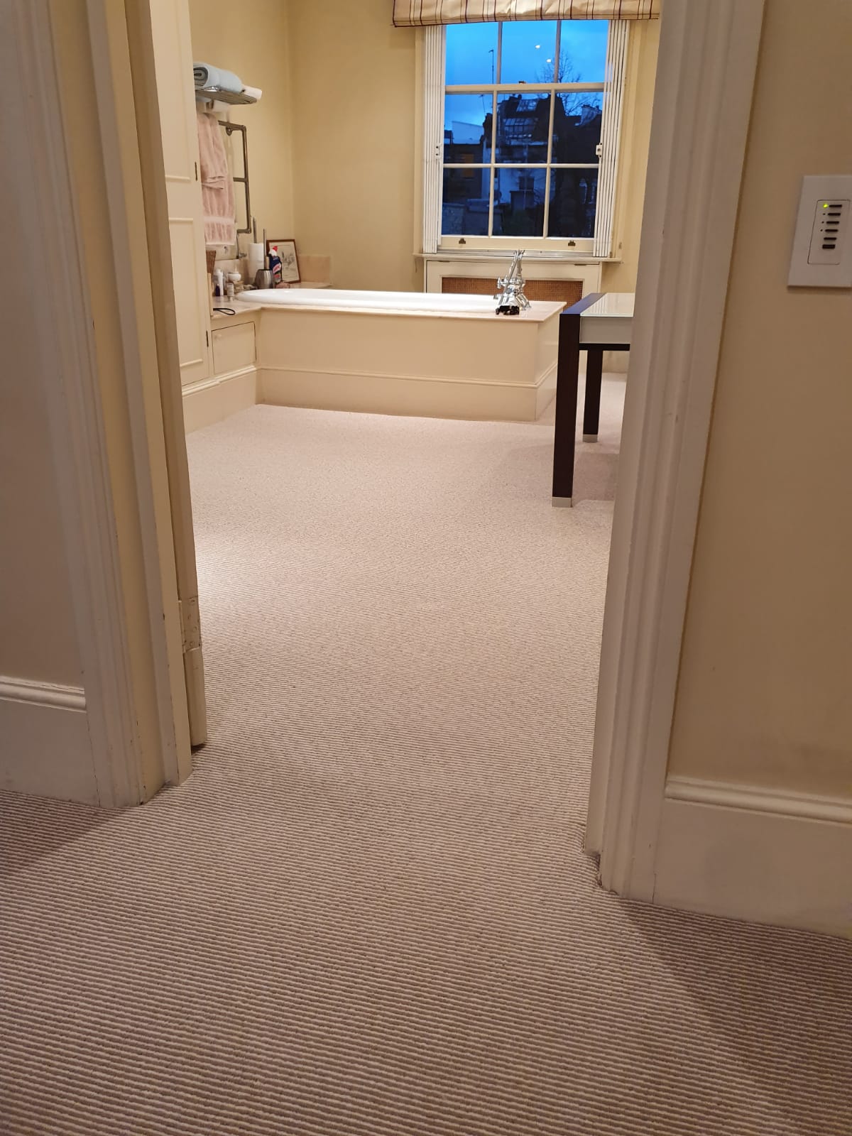 Natural Loop Cable Rustic Carpet 5