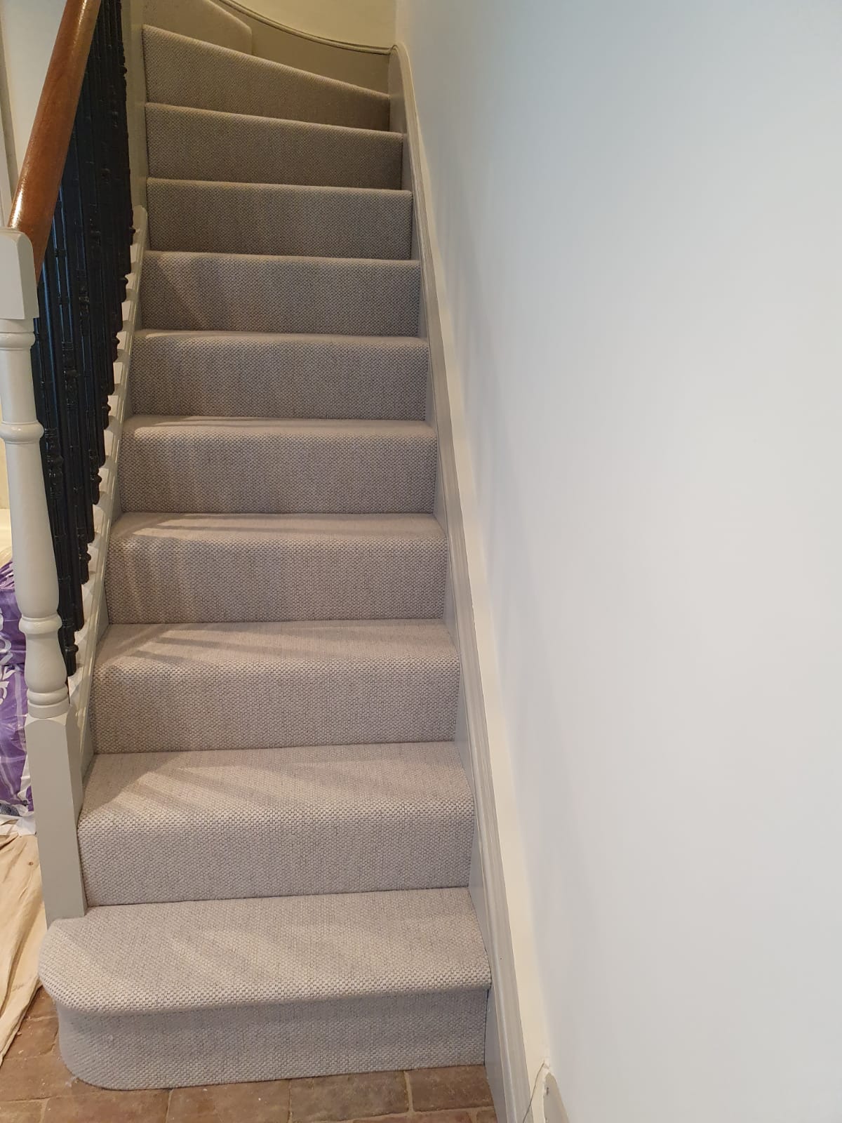 White Carpet to Stairs in Richmond 3