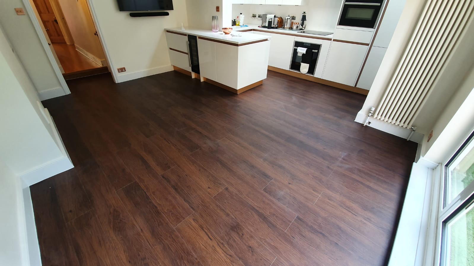 Amtico Spacia Black Walnut Luxury Vinyl In Kensington 2