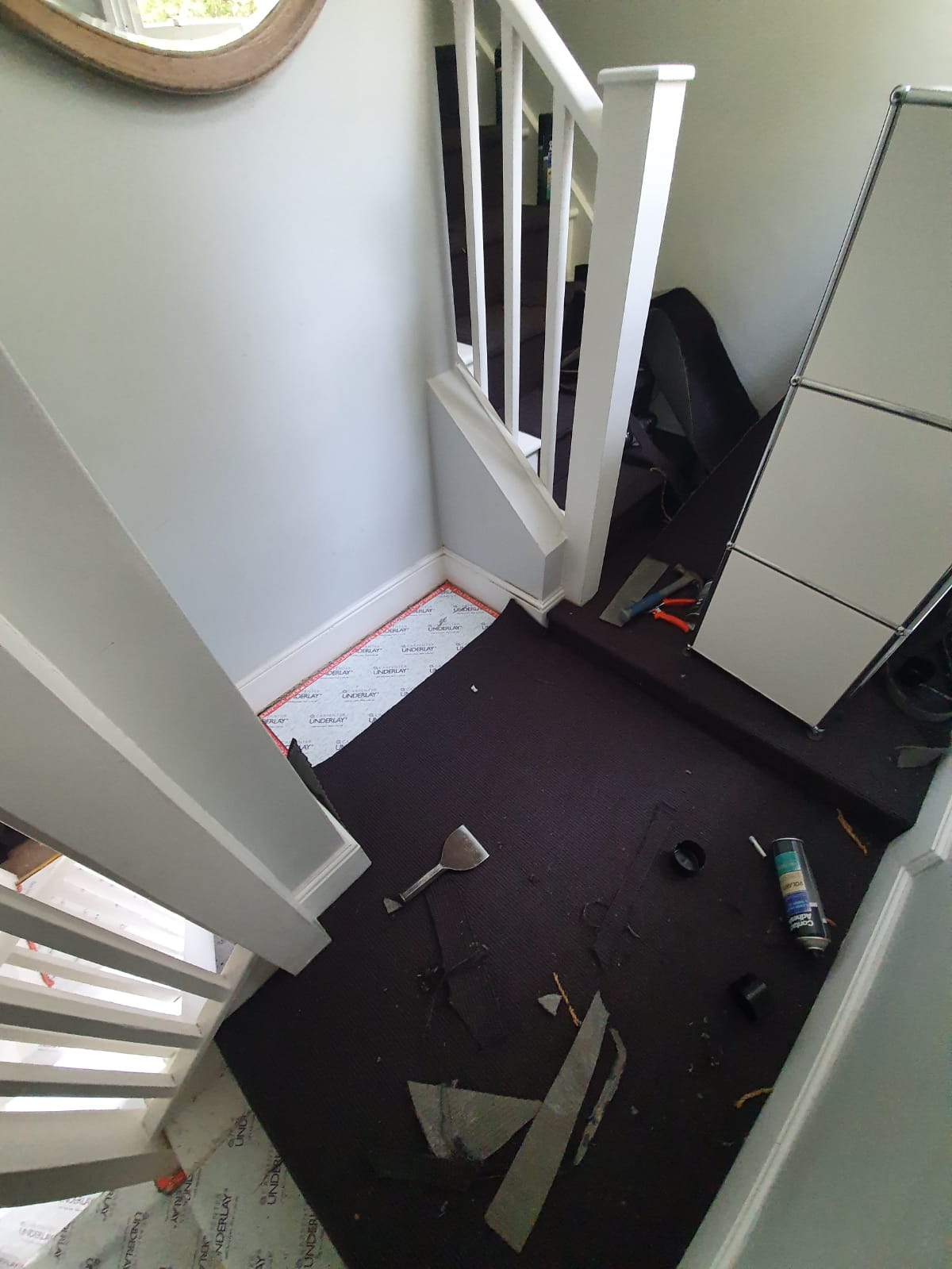 Crucial Trading Sisal Small Boucle Accents Black C714 Carpet in Fulham 4