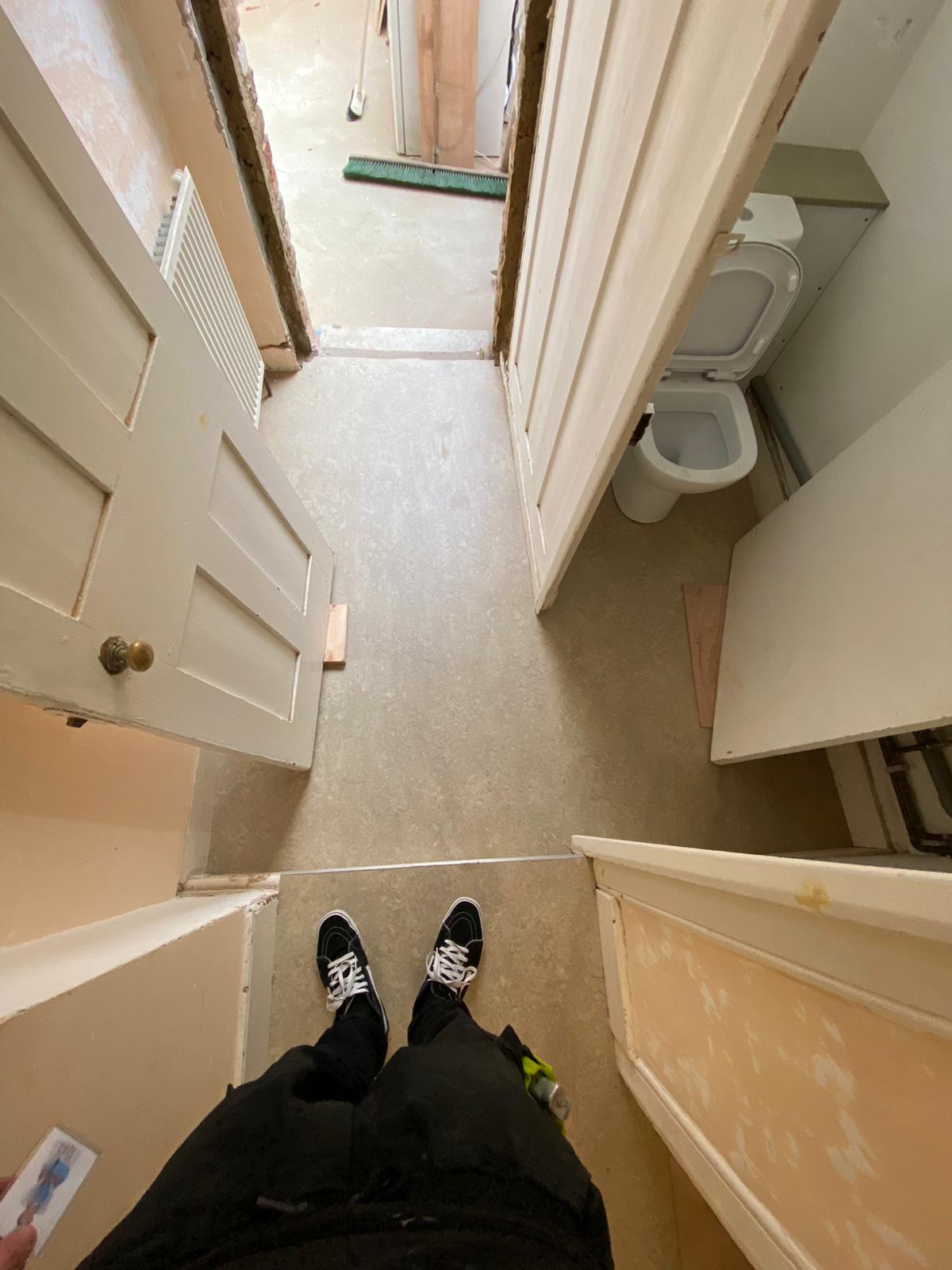 Marmoleum 3234 Forest Green Linoleum in Kilburn 3