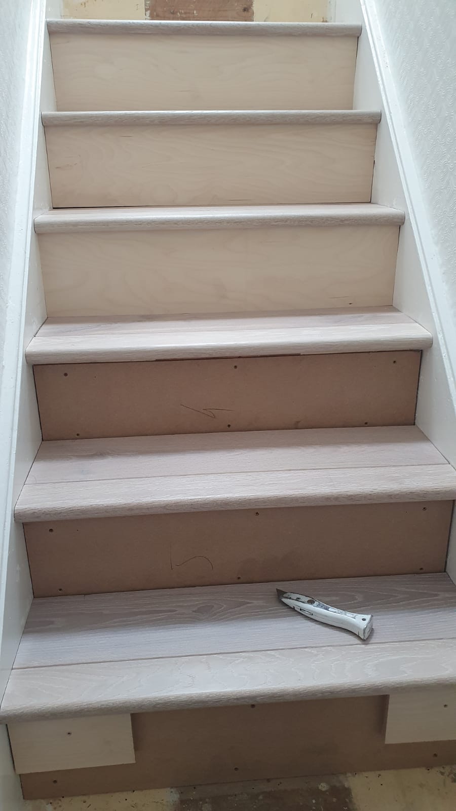 Staki Oak White & Brushed Oil Wood Flooringin Kensington 1