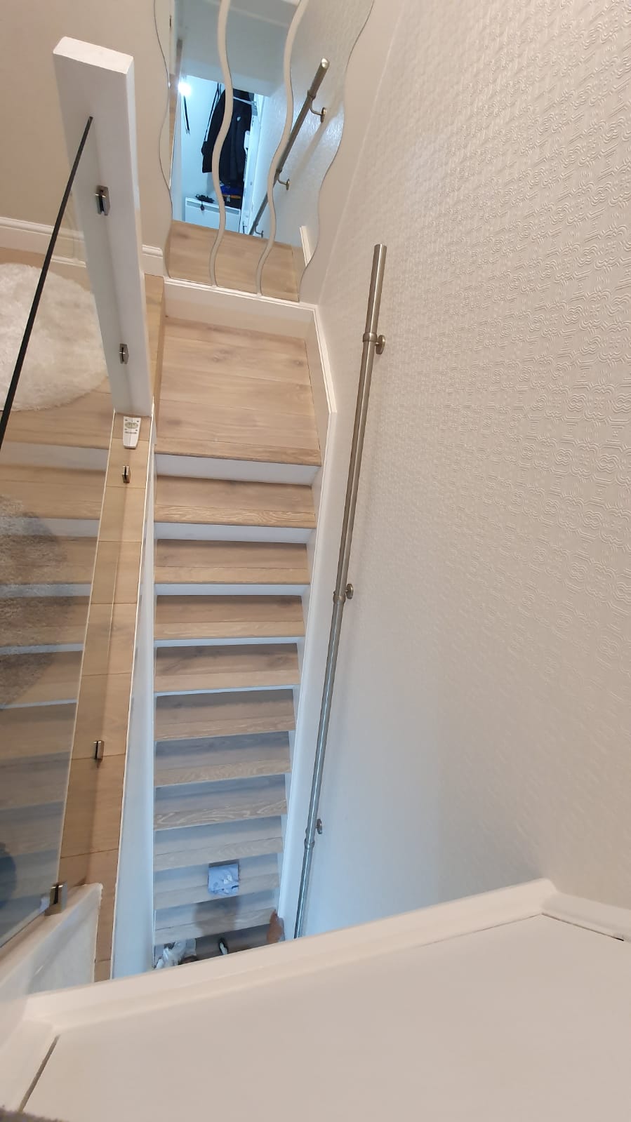 Staki Oak White & Brushed Oil Wood Flooringin Kensington 2